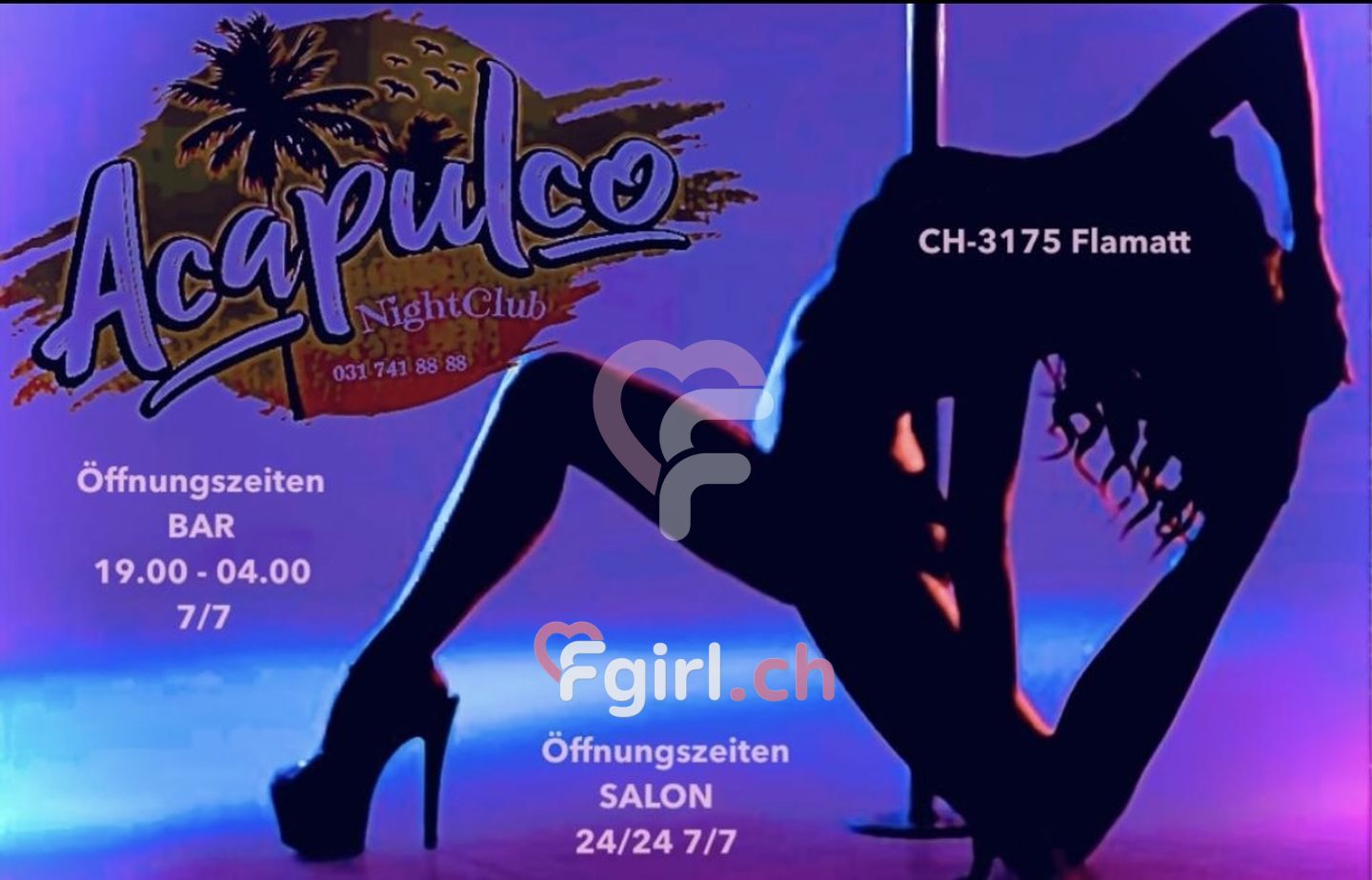 Acapulco Bar à Striptease | Agencia de acompañantes VIP en Bern - Nuevas  chicas